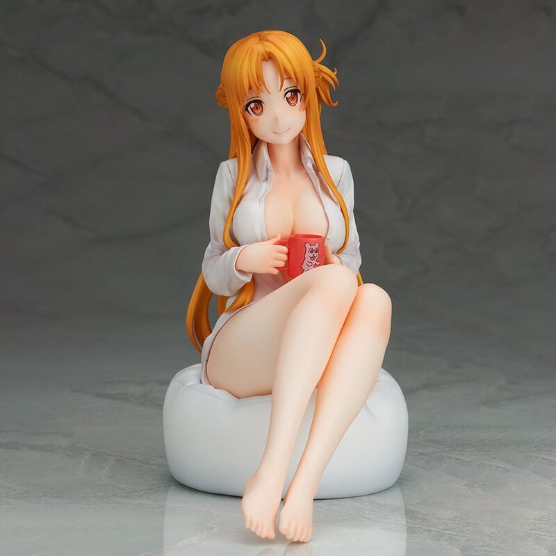 Yuki Asuna White Shirt Figure-0