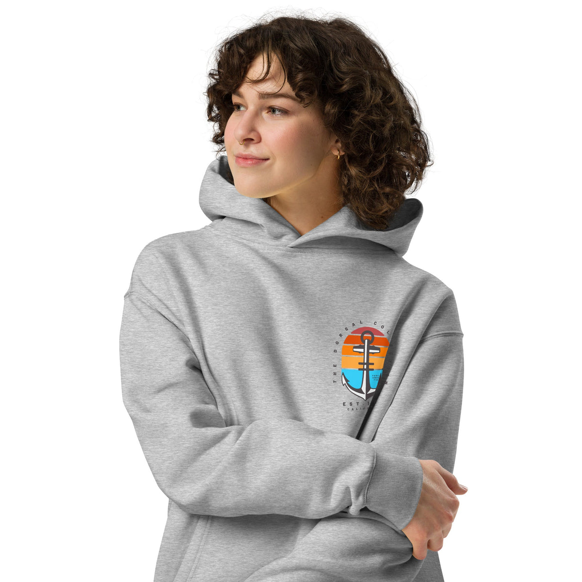 Sweat à capuche DORSAL Anchors Away