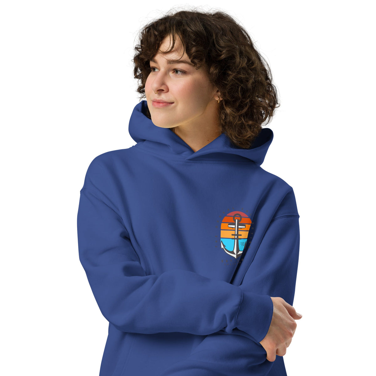Sweat à capuche DORSAL Anchors Away