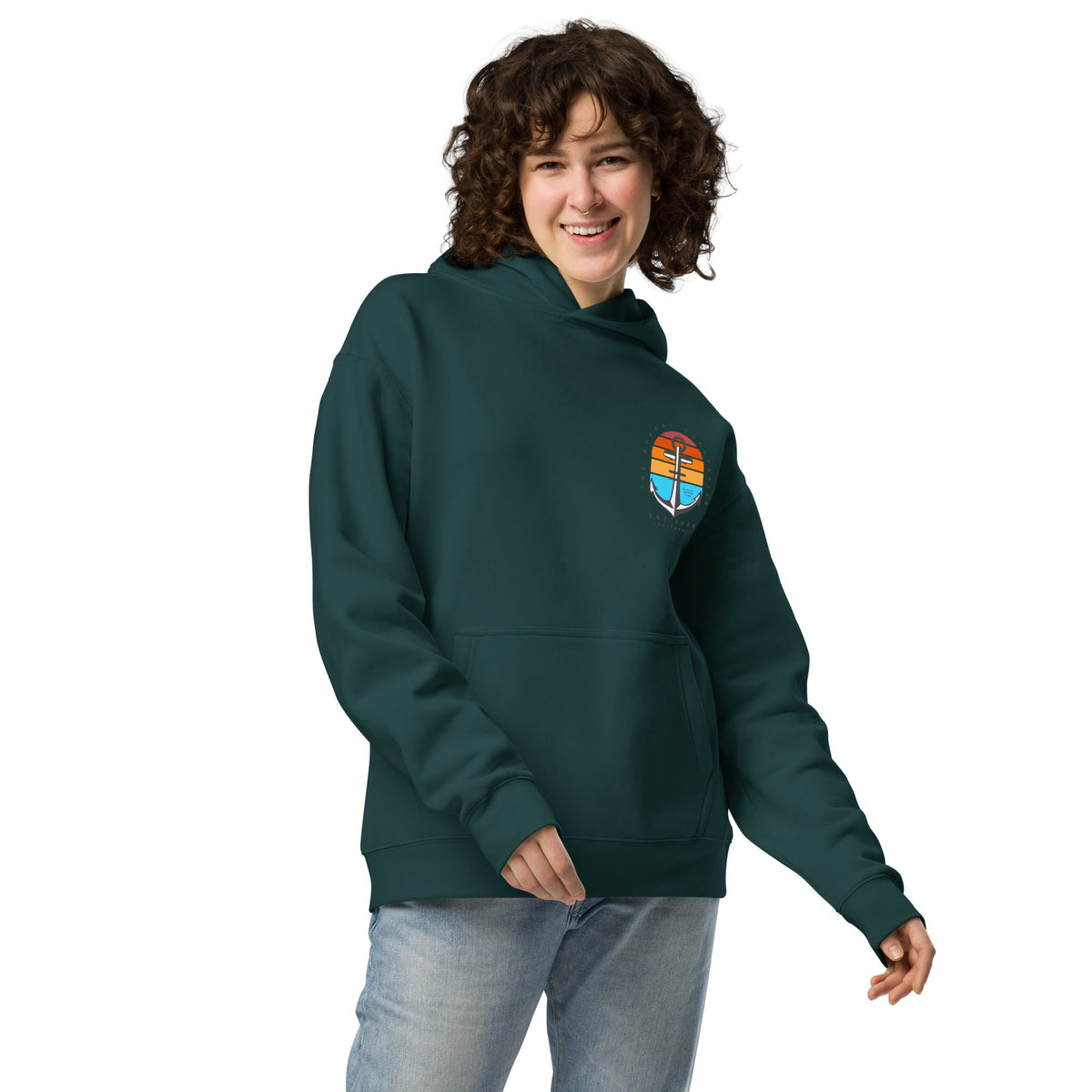 Sweat à capuche DORSAL Anchors Away