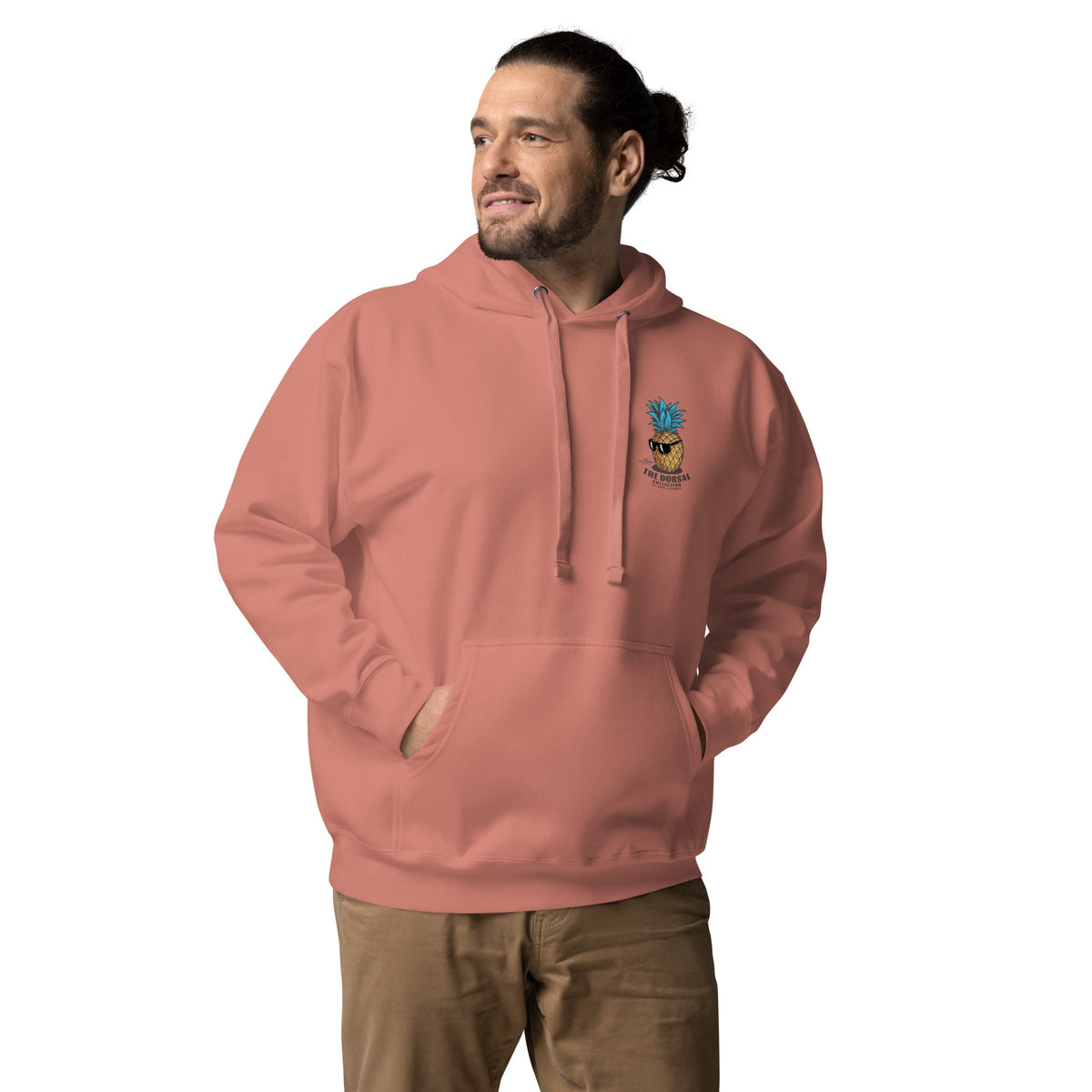 Sweat à capuche DORSAL Ananas