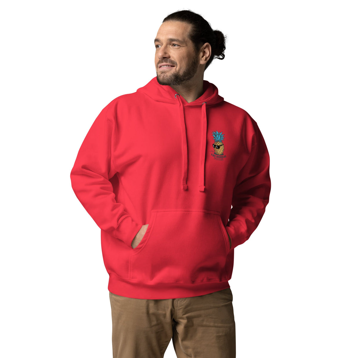 Sweat à capuche DORSAL Ananas