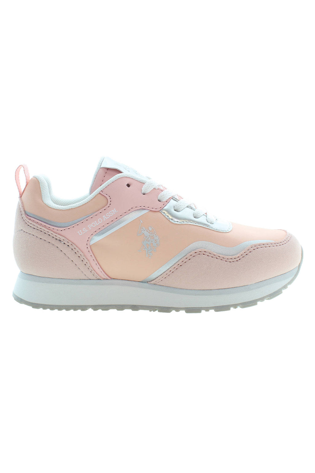 Baskets fille U.S. Polo Assn. roses