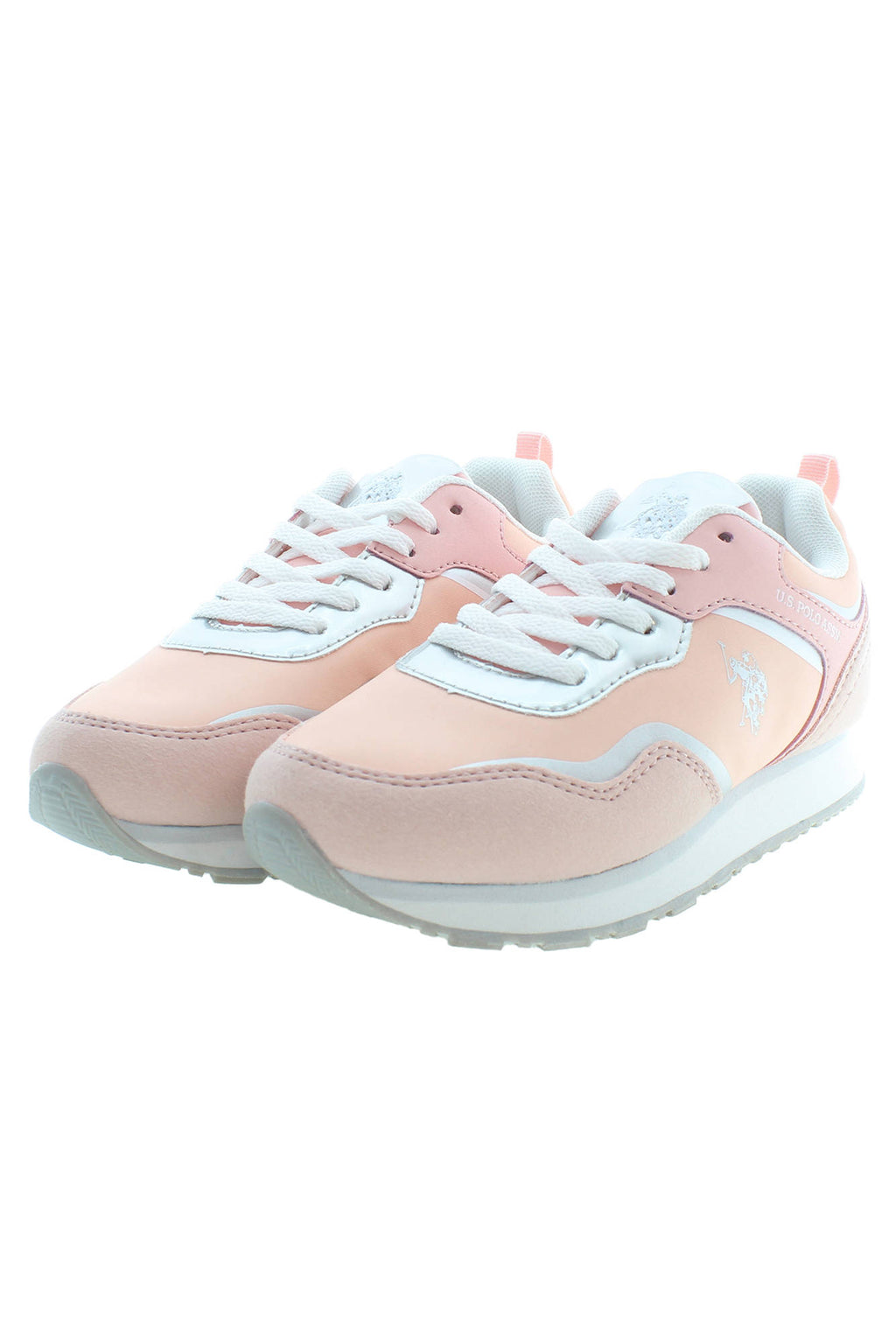 Baskets fille U.S. Polo Assn. roses