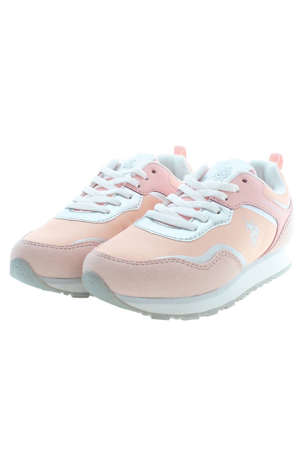 Baskets fille U.S. Polo Assn. roses