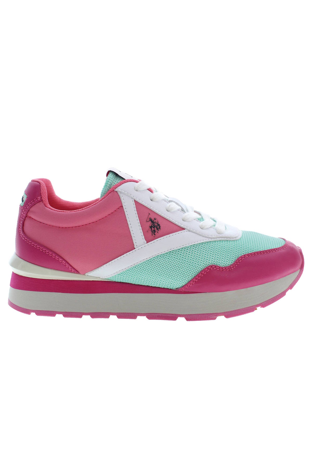 Baskets femme U.S. Polo Assn. roses